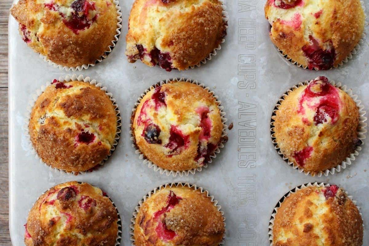 Pumpkin Cranberry Muffins